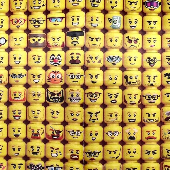 Lego Minifigure Faces 1000 Piece Puzzle Fun Challenge Hidden Side Ninjago 2021 - Picture 11 of 14